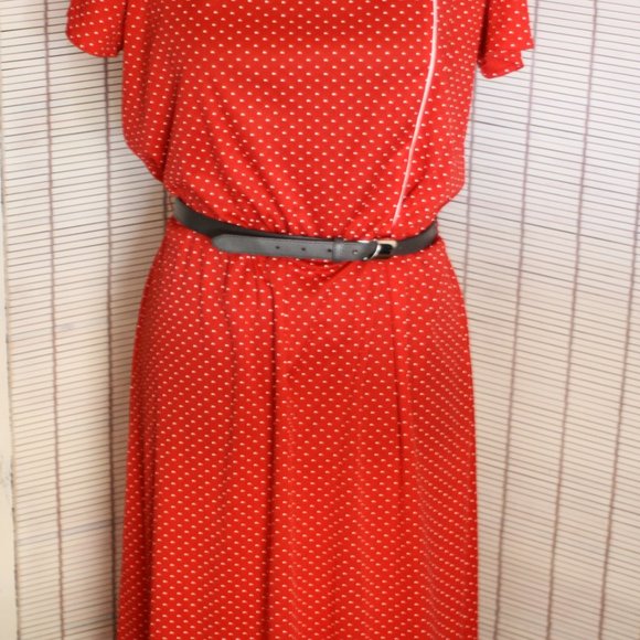 Vintage Polka Dot Dress - Picture 2 of 7